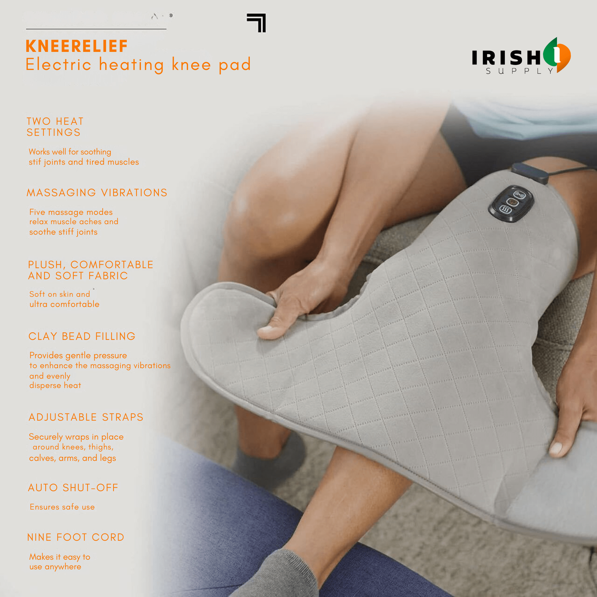 KNEERELIEF™ Heated Compression Wrap