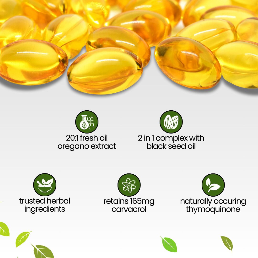 OreganPlus Immunity Boost Softgels